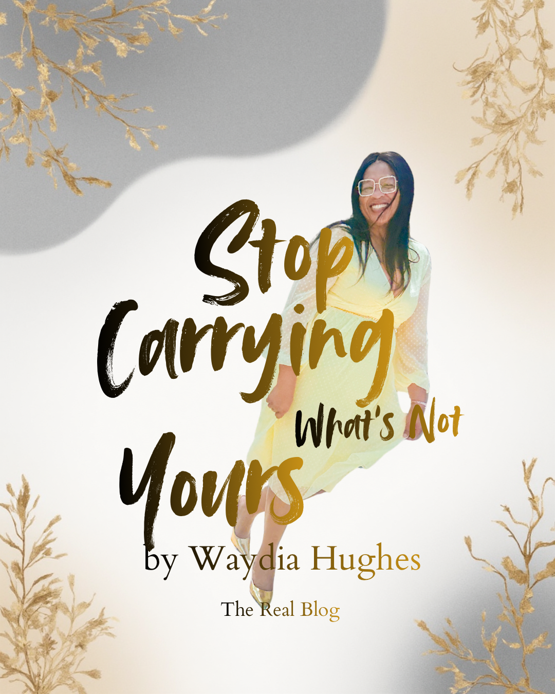 Stop Carrying What’s Not Yours