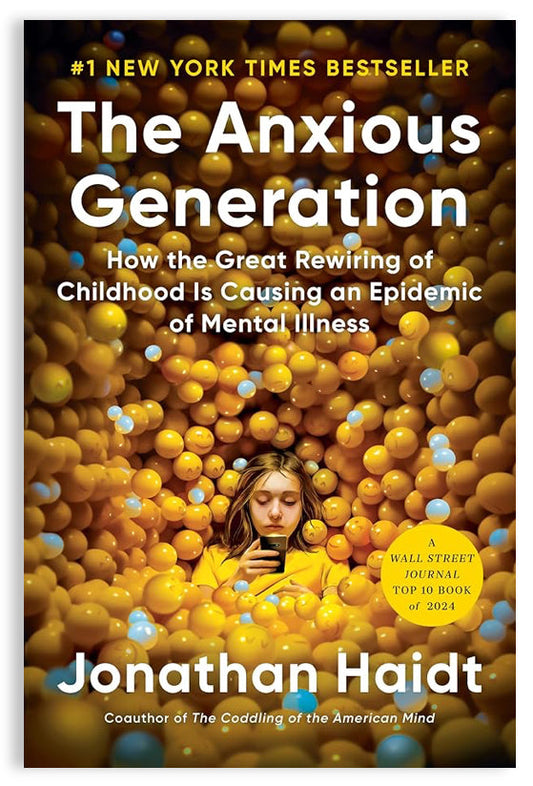 Summary of The Anxious Generation by Jonathan Haidt